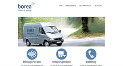 Desktop Screenshot of borea.dk